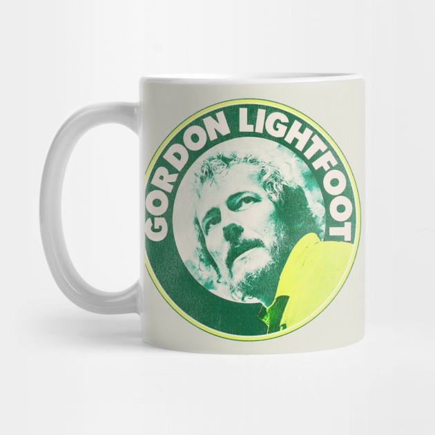 Gordon Lightfoot Vintage 70s Tour Style by darklordpug